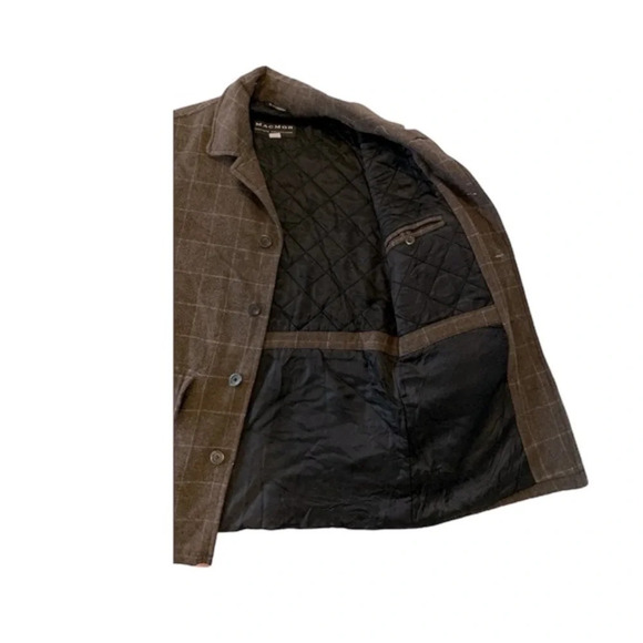 MacMor Private Collection, Wool Cashmere Blend Over Coat, men’s size 38R - Picture 6 of 11